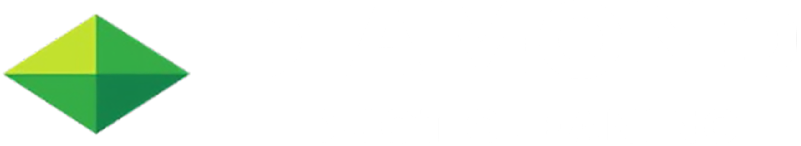 Horizontal Logo white Diamond